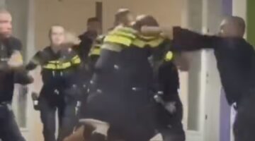 Aksi Brutal Aparat Belanda Jatuhkan Wanita Hamil Memicu Gelombang Kemarahan Internasional